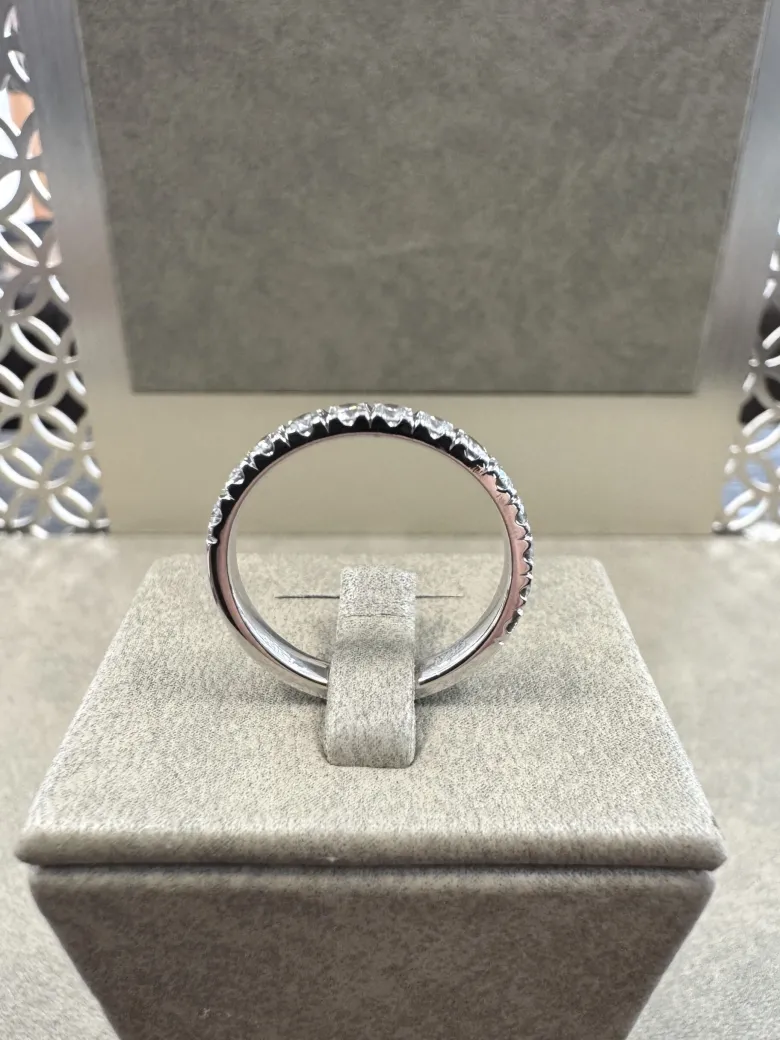 18K Vitguld Allians ring – RBG027 ( Begagnad )