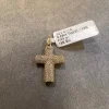 Kors i 18K Guld med 0.26ct TW/SI Diamanter – MSG01G