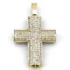 Kors i 18K Guld med 0.55ct TW/SI Diamanter – MSG02G