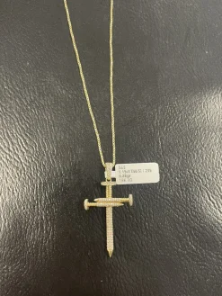 Kors i 18K Guld med 1,15ct TW/SI Diamanter – KG001