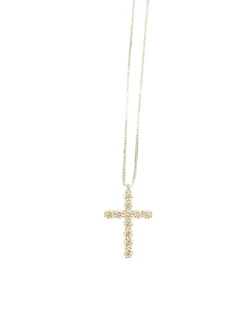 Kors i 18K Vitguld med 0,80ct TW/SI Diamanter – KVG007