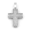 Kors i 18K Vitguld med 0.26ct TW/SI Diamanter – MSG01W