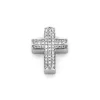 Kors i 18K Vitguld med 0.16ct TW/SI Diamanter – MSG03W