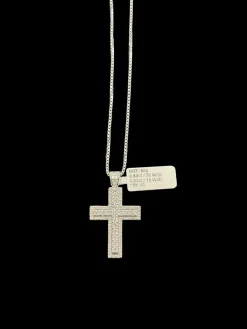 Kors i 18K Vitguld med 1,6ct W/SI Diamanter – KVG001