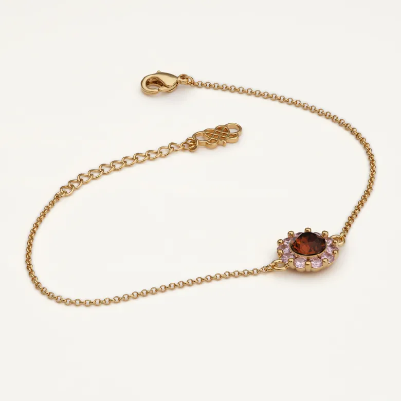 Lily and Rose – New Miss Sofia Armband– Pink Amber (Limited Edition)