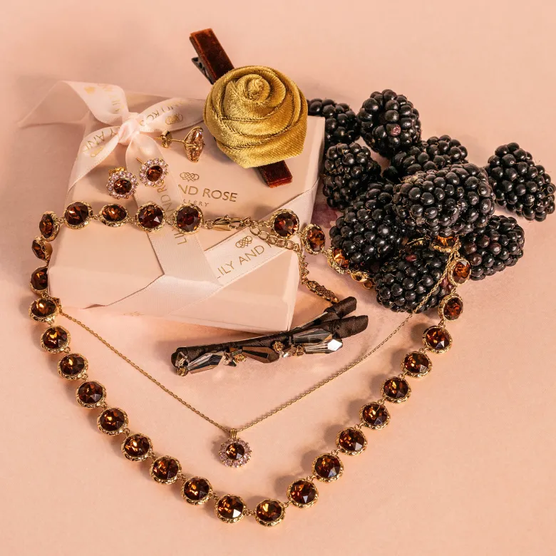 Lily and Rose – New Miss Sofia Armband– Pink Amber (Limited Edition)