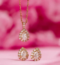 Lily and Rose Bianca Örhängen Guld – Crystal (66081)