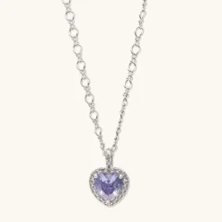 Lily And Rose Delphine Halsband-Lavender – Guld 41123