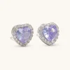 Lily and Rose Delphine Örhängen – Lavender Silver 65073