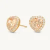 Lily And Rose Delphine Stud Örhängen – Light Champagne (Guld) 65072