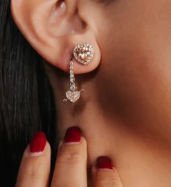 Lily And Rose Delphine Stud Örhängen – Light Champagne (Guld) 65072