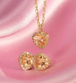 Lily And Rose Delphine Stud Örhängen – Light Champagne (Guld) 65072