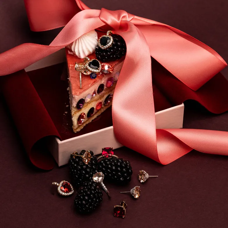 Lily and Rose Desiree ring – Champagne Guld
