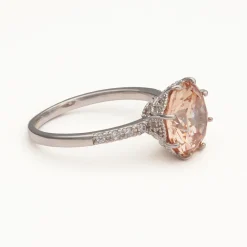 Lily and Rose Desiree ring – Champagne Silver