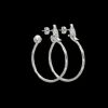 Lily And Rose Eden Hoop Örhängen- Ivory (Silver) 62762 ( Kampanj )