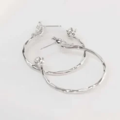 Lily And Rose Eden Hoop Örhängen- Ivory (Silver) 62762 ( Kampanj )