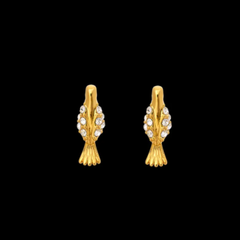Lily And Rose Eden Örhängen- Crystal (Gold) 62741