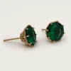Lily and Rose Elenora Stud Örhängen – Emerald