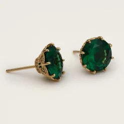 Lily and Rose Elenora Stud Örhängen – Emerald