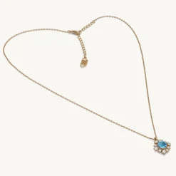 Lily and Rose Emily Halsband Guld – Icey Blue (241069)