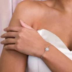 Lily And Rose Emily Pearl Armband – Ivory (Silver) 51132