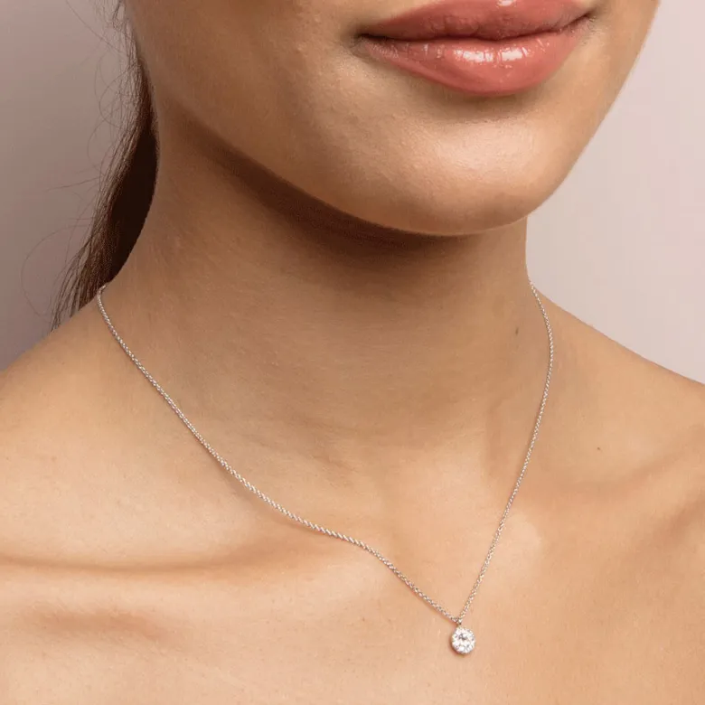Lily And Rose Halsband Petite Miss Sofia Crystal (Silver) 40602