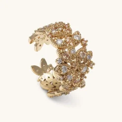Lily and Rose Laurel Ring – Guld 30722