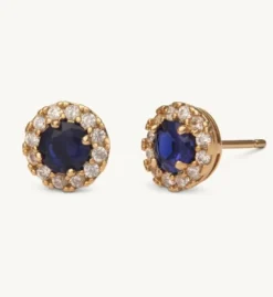 Lily and Rose Laurie Örhängen Guld – Sapphire (66014)