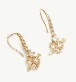Lily And Rose Lowe Örhängen – Light Champagne (Guld) 66001