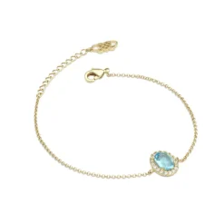 Lily And Rose Miss Luna Armband – Aquamarine (Guld) 51161