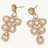Lily and Rose Miss Ophelia Örhängen Guld – Crystal (62239)
