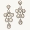 Lily and Rose Ophelia Örhängen Silver – Ivory (60468)