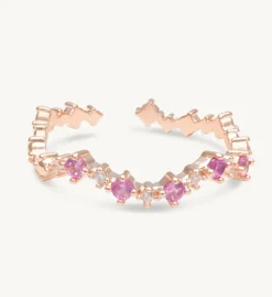 Lily And Rose Petite Capella Ring – Pink Ruby (Guld) 30034