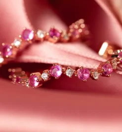 Lily And Rose Petite Capella Ring – Pink Ruby (Guld) 30034