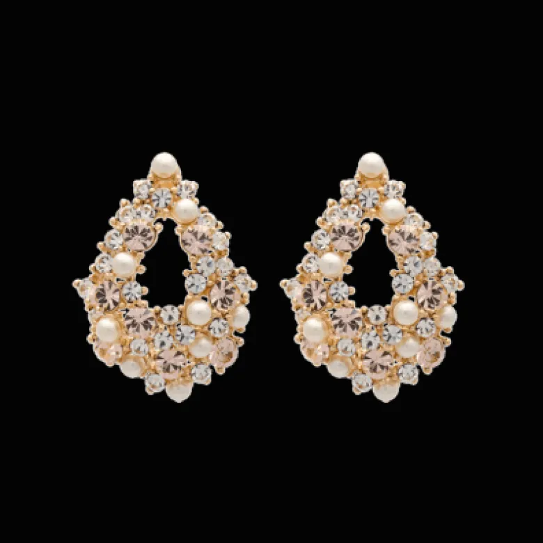Lily And Rose Örhängen Alice Pearl Ivory Silk 60578