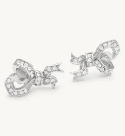 Lily And Rose Versailles Bow Örhängen – Crystal (Silver) 65032
