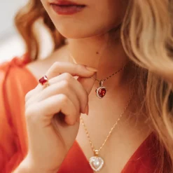 Lily and Rose/Rose Halsband – Garnet