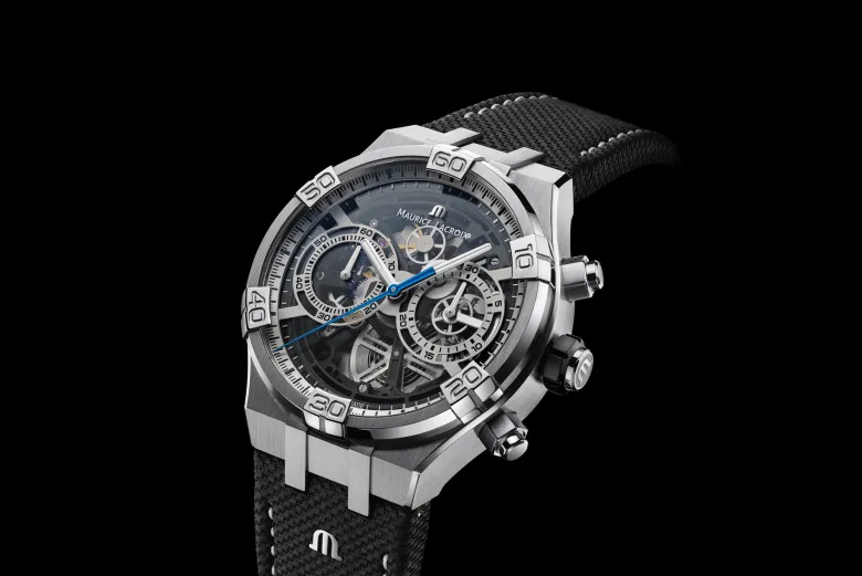 Maurice Lacroix Aikon Chronograph Skeleton 44m AI6098-SS001-090-1
