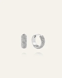 Mockberg Amour Örhängen Medium Silver