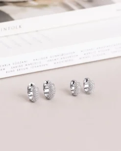 Mockberg Amour Örhängen Medium Silver