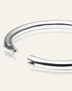 Mockberg Aura Bold Bangle Silver