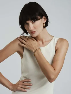 Mockberg Aura Bold Bangle Guld
