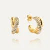 Mockberg Aurora Gold Hoops