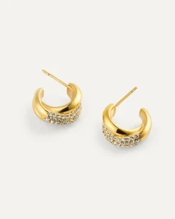 Mockberg Aurora Gold Hoops