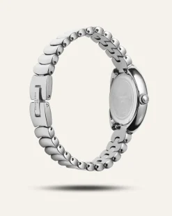 Mockberg Belle Oval Klocka Silver MB1419