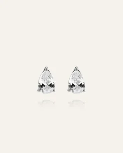 Mockberg Belle Studs Medium Silver