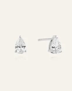 Mockberg Belle Studs Medium Silver