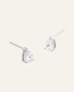 Mockberg Belle Studs Medium Silver