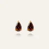 Mockberg Belle Studs Örhängen Small Guld – Coffee