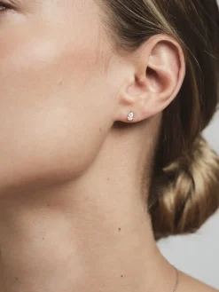 Mockberg Belle Studs Small Silver